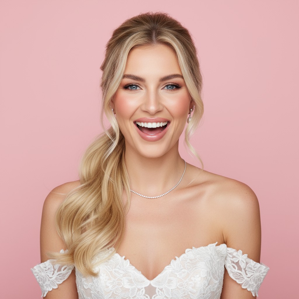 Bridal Hairstyle Ponytail Ideas